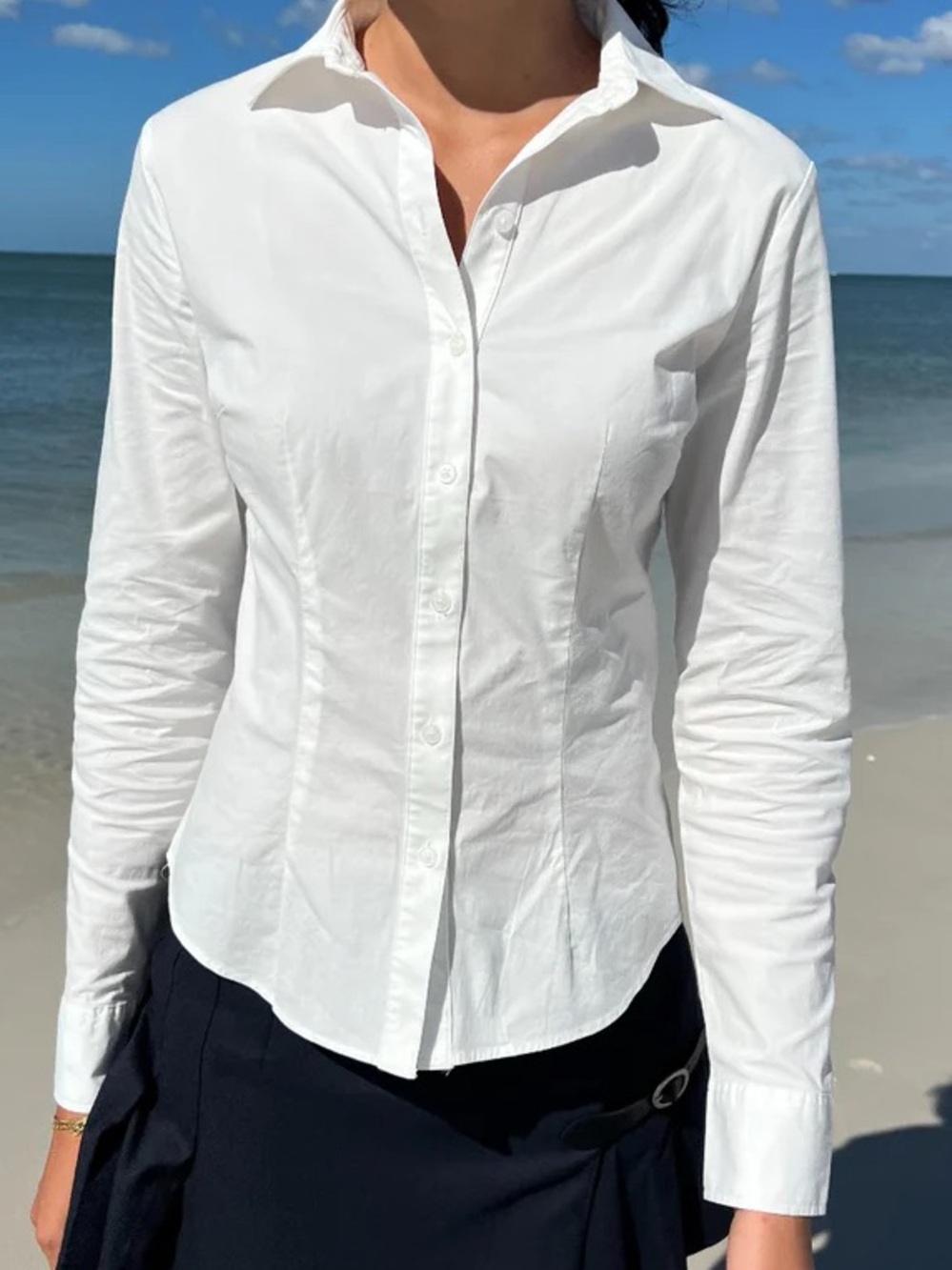 Brandy Melville 100% cotton Blouse - Picture 2 of 5